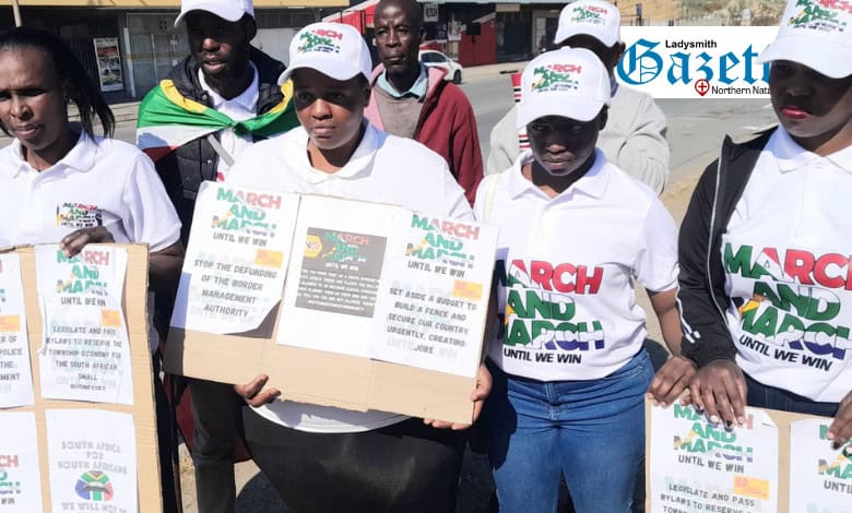 Police allegedly block March and March memorandum handover in Ladysmith | Network News